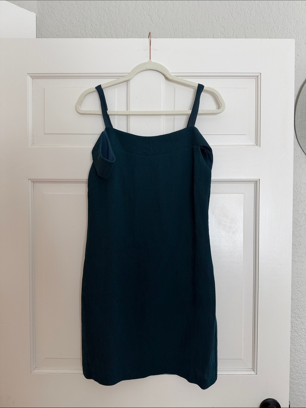 Greylin Dark Teal Mini Slip Dress